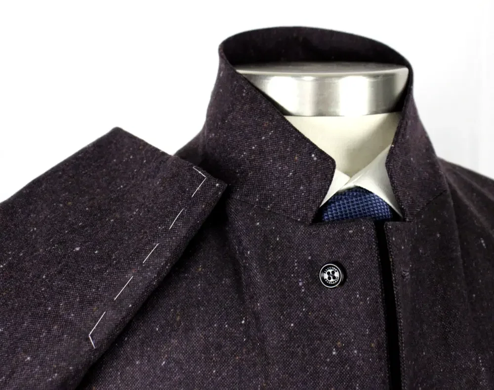 $6150 Brunello Cucinelli Blazer 38 R (48 EU) Purple Fleck Wool Cashmere Italy